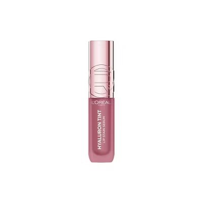 Envase de L'Oréal Paris Hyaluron Tint Lip Stain Serum — Tinta de labios tono 217 Smoky Mauve